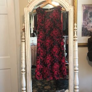 Karl Lagerfeld silk beaded party dress!